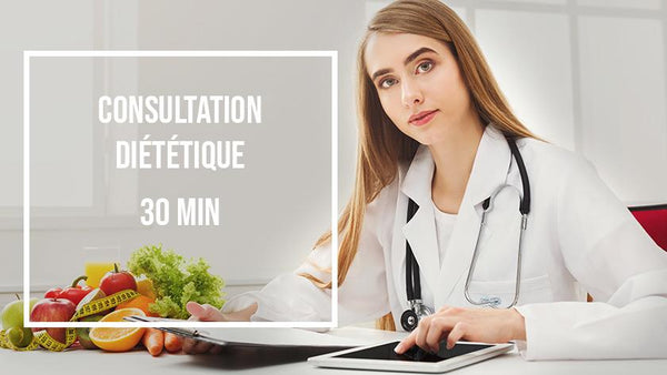 Consultation diététique de 30 min